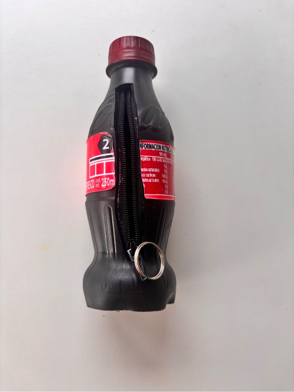 Coca-Cola Bottle Shaped Zipper Case